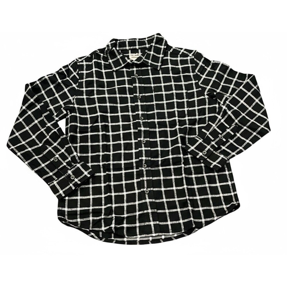 Long Sleeve Flannel Shirt - Size: XS (4/5)